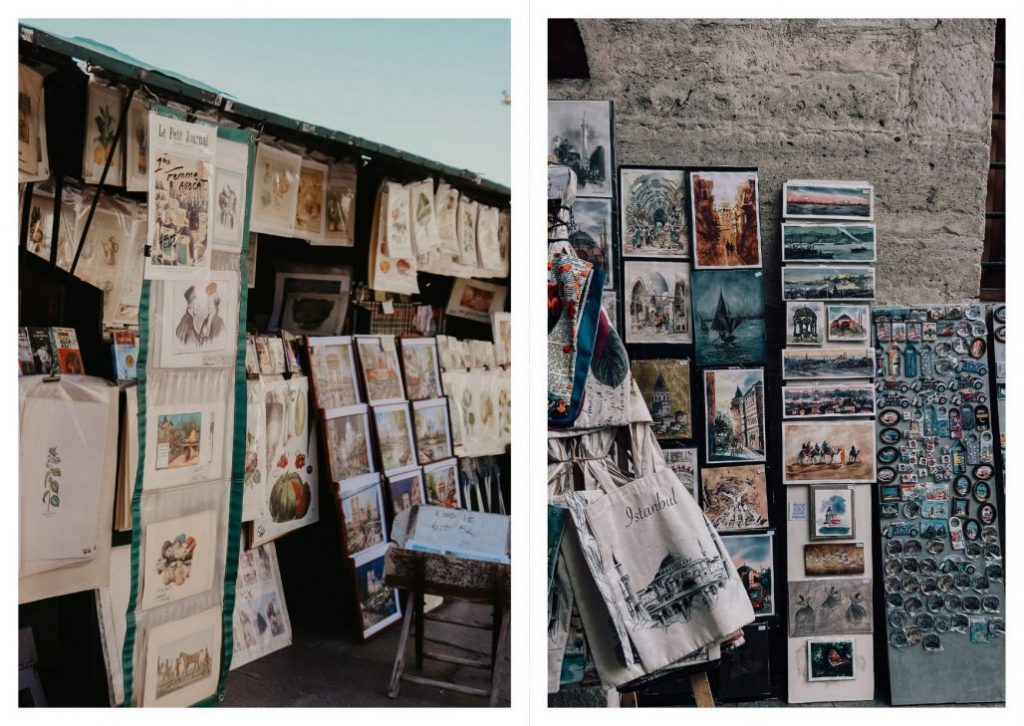 How to Make Extra Money with a Creative Side Hustle Using Doxzoo 1 Art prints at a stall.